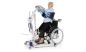 Preview: Novacare Standsupport Sling im Einsatz mit Rollstuhl